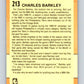 1991-92 Fleer #213 Charles Barkley 76ers AS NBA Basketball