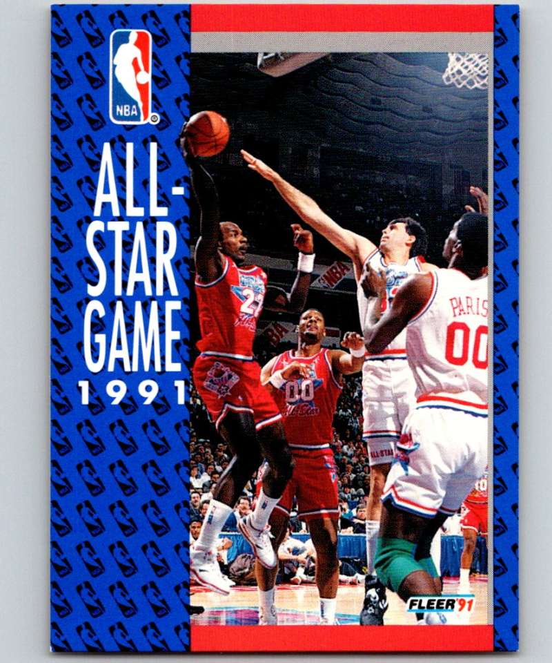 1991-92 Fleer #234 '91 All Star Game NBA Basketball