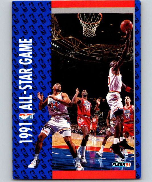 1991-92 Fleer #238 '91 All Star Game NBA Basketball Image 1