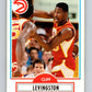 1990-91 Fleer #2 Cliff Levingston Hawks NBA Basketball Image 1