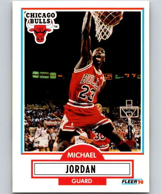 1990-91 Fleer #26 Michael Jordan Bulls NBA Basketball