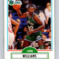 1990-91 Fleer #45 Herb Williams Mavericks NBA Basketball Image 1