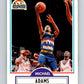 1990-91 Fleer #46 Michael Adams Nuggets NBA Basketball Image 1