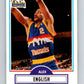 1990-91 Fleer #48 Alex English Nuggets UER NBA Basketball Image 1