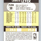 1990-91 Fleer #50 Lafayette Lever Mavericks UER NBA Basketball Image 2