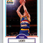 1990-91 Fleer #51 Todd Lichti RC Rookie Nuggets NBA Basketball Image 1
