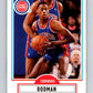 1990-91 Fleer #59 Dennis Rodman Pistons NBA Basketball