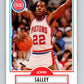 1990-91 Fleer #60 John Salley Pistons NBA Basketball