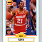 1990-91 Fleer #70 Sleepy Floyd Rockets NBA Basketball Image 1