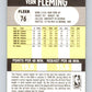 1990-91 Fleer #76 Vern Fleming Pacers NBA Basketball Image 2