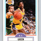 1990-91 Fleer #92 A.C. Green Lakers NBA Basketball Image 1