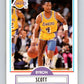 1990-91 Fleer #94 Byron Scott Lakers NBA Basketball Image 1