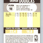 1990-91 Fleer #98 Sherman Douglas RC Rookie Heat NBA Basketball Image 2