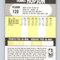 1990-91 Fleer #120 Dennis Hopson Bulls NBA Basketball Image 2