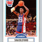 1990-91 Fleer #122 Charles Shackleford NJ Nets NBA Basketball