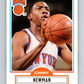 1990-91 Fleer #127 Johnny Newman Knicks  NBA Basketball Image 1