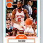 1990-91 Fleer #129 Trent Tucker Knicks NBA Basketball Image 1