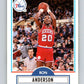 1990-91 Fleer #138 Ron Anderson 76ers NBA Basketball Image 1