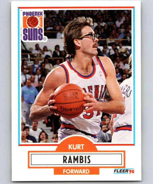 1990-91 Fleer #152 Kurt Rambis Suns NBA Basketball Image 1
