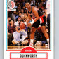 1990-91 Fleer #155 Kevin Duckworth Blazers NBA Basketball Image 1