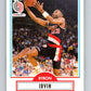 1990-91 Fleer #156 Byron Irvin Blazers NBA Basketball Image 1