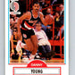 1990-91 Fleer #161 Danny Young Blazers NBA Basketball Image 1