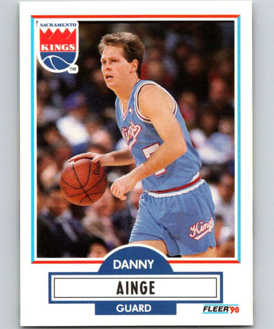 1990-91 Fleer #162 Danny Ainge Sac Kings NBA Basketball