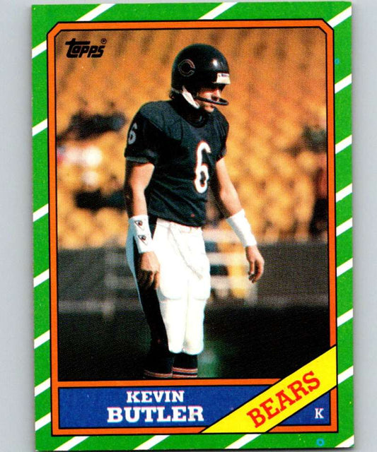 1986 Topps #18 Kevin Butler RC Rookie Bears NFL Football