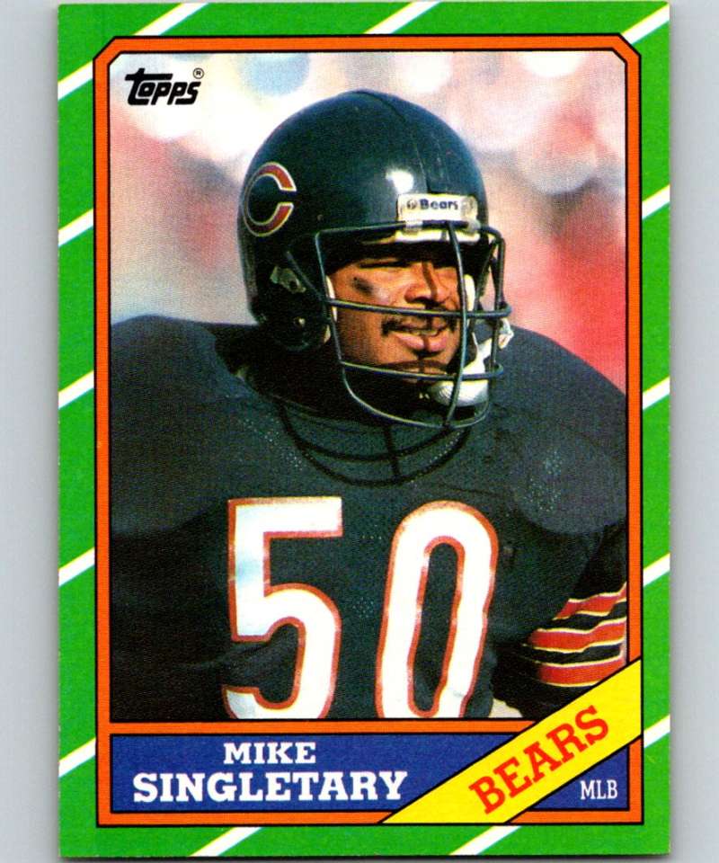 1986 Topps #24 Mike Singletary Bears NFL Football