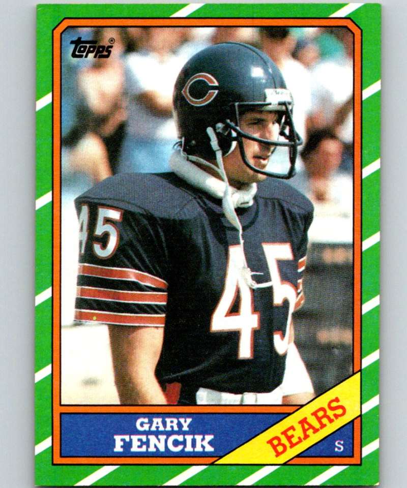 1986 Topps #28 Gary Fencik Bears NFL Football