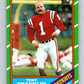 1986 Topps #37 Tony Franklin Patriots NFL Football Image 1