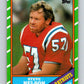 1986 Topps #40 Steve Nelson Patriots NFL Football