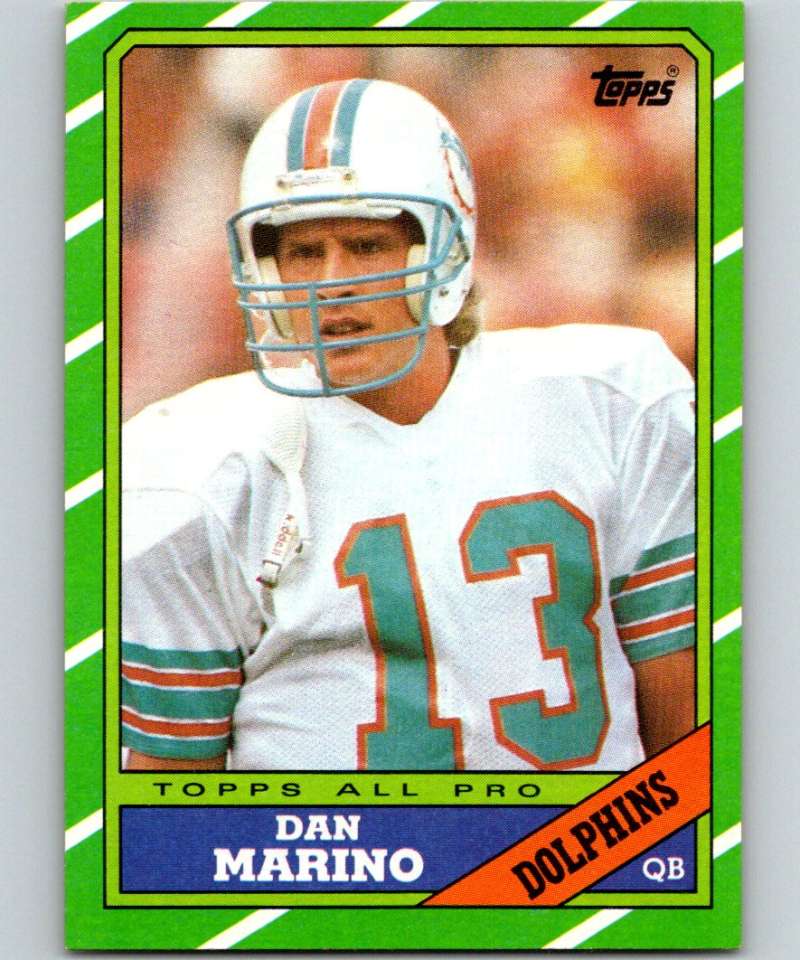 1986 Topps #45 Dan Marino Dolphins NFL Football