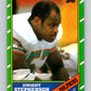 1986 Topps #53 Dwight Stephenson Dolphins NFL Football Image 1