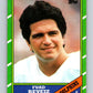 1986 Topps #54 Fuad Reveiz RC Rookie Dolphins NFL Football