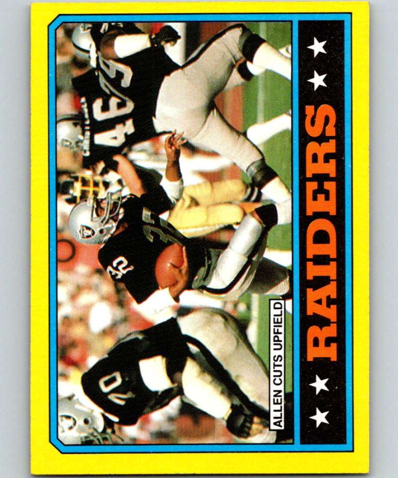 1986 Topps #60 Marcus Allen LA Raiders TL NFL Football Image 1