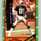 1986 Topps #63 Dokie Williams LA Raiders NFL Football Image 1