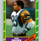 1986 Topps #80 Ron Brown RC Rookie LA Rams NFL Football Image 1
