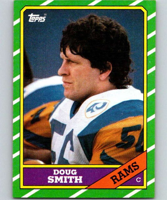 1986 Topps #83 Doug Smith LA Rams NFL Football Image 1
