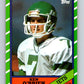 1986 Topps #95 Ken O'Brien NY Jets NFL Football Image 1