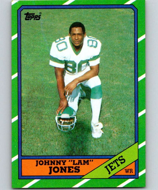 1986 Topps #98 Lam Jones NY Jets NFL Football