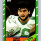1986 Topps #108 Lance Mehl NY Jets NFL Football Image 1