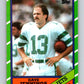 1986 Topps #110 Dave Jennings NY Jets NFL Football