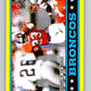 1986 Topps #111 Sammy Winder Broncos TL NFL Football Image 1