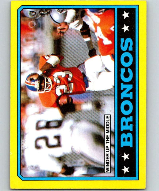 1986 Topps #111 Sammy Winder Broncos TL NFL Football Image 1