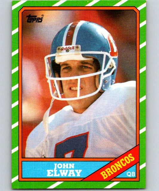 1986 Topps #112 John Elway Broncos NFL Football