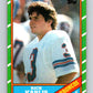 1986 Topps #117 Rich Karlis Broncos UER NFL Football Image 1