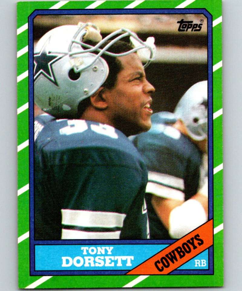 1986 Topps #126 Tony Dorsett Cowboys NFL Football