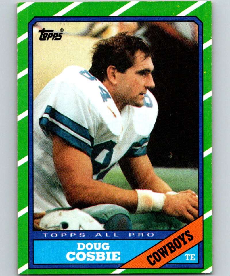 1986 Topps #130 Doug Cosbie Cowboys NFL Football