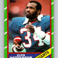 1986 Topps #153 Elvis Patterson RC Rookie NY Giants NFL Football Image 1
